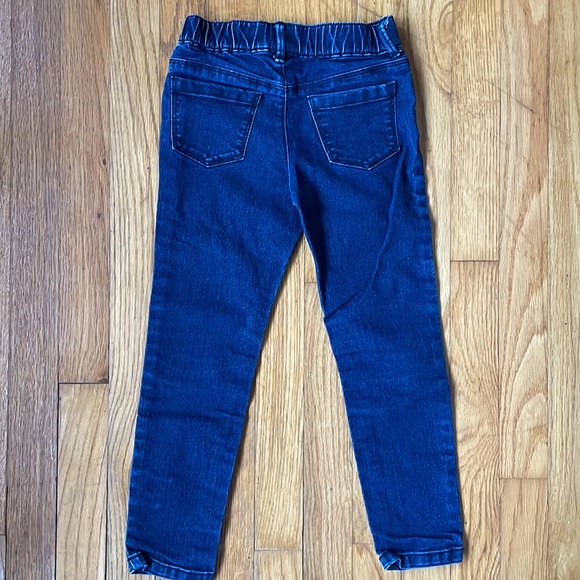 GYMBOREE Embroidered denim pull-up jean Girls size 6 - Picture 3 of 4